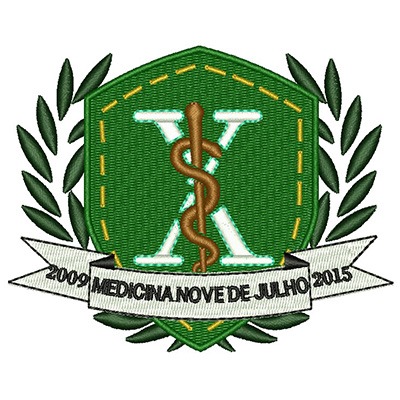 Matriz de matriz Matriz De Bordado Medicina Nove De Julho 3